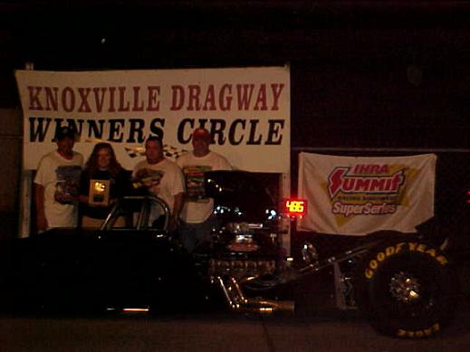 Chris Johnson
Knoxville Dragway
Winner - May 23, 2009
